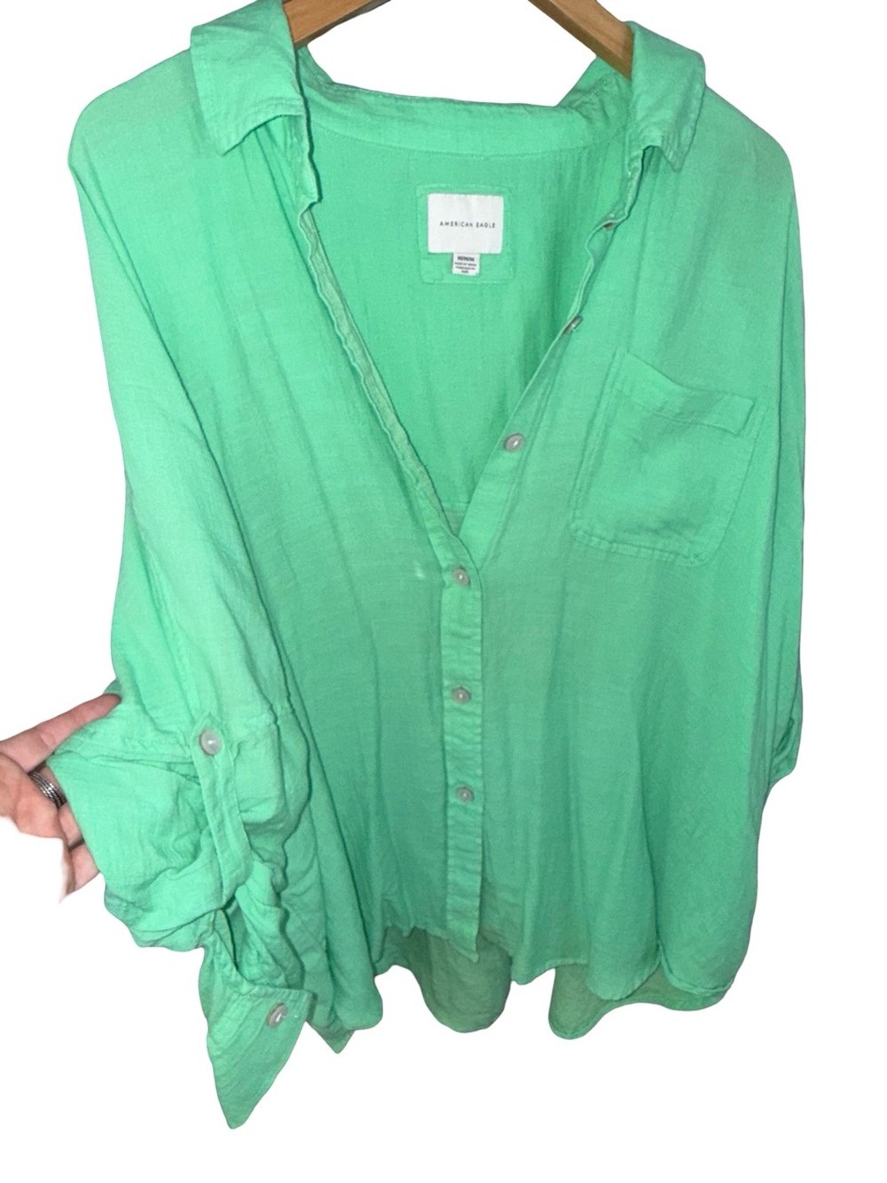 AE Go Big Oversized Shirt - Picture 3 of 6
